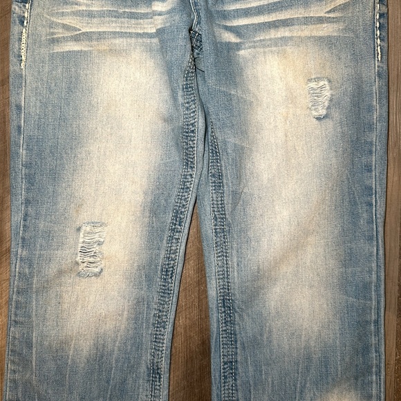 CJ Black Low Rise Boot Cut Jeans - 28x32 - Picture 6 of 12